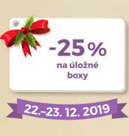 -25% na úložné boxy