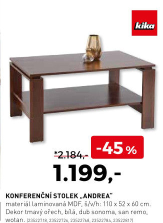 Konferenční stolek Andrea