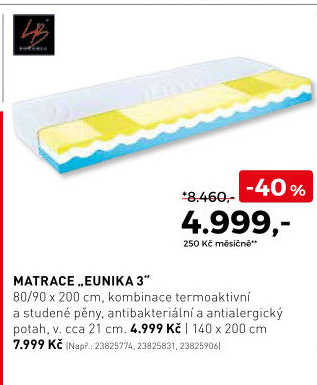 Matrace Eunika 3