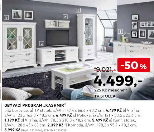 Obývací program Kashmir