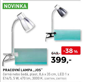 Pracovní lampa Jos