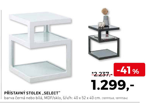 Přístavný stolek Select