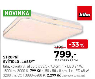 Stropní svítidlo Lassy