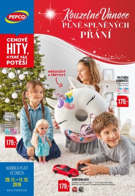 akční leták PEPCO 28.11.2019-11.12.2019