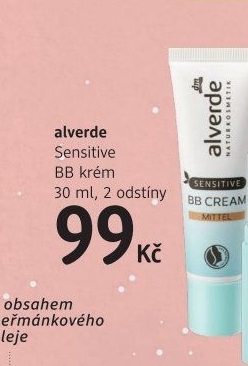 BB cream Sensitive Alverde