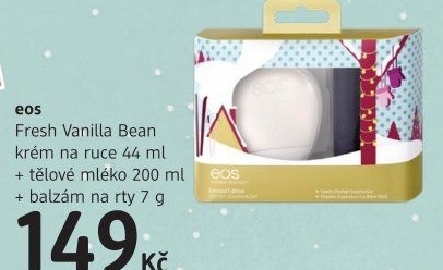 Dárková kazeta Fresh Vanilla Bean Eos
