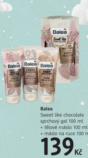 Dárková kazeta Sweet like a chocolate Balea
