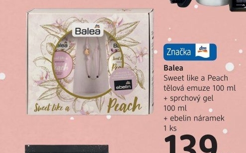 Dárková kazeta Sweet like a Peach Balea