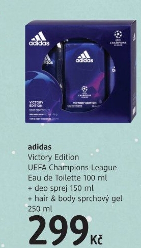 Dárková kazeta UEFA Champions League Adidas
