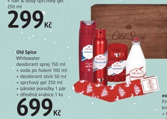 Dárková kazeta Whitewater Old Spice