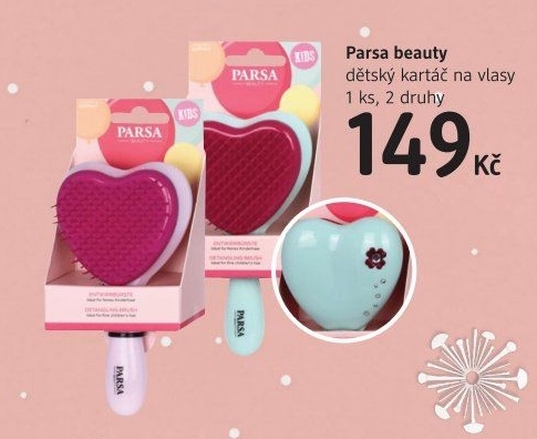 Kartáč na vlasy dětský Parsa Beauty