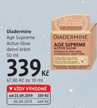 Krém pleťový Age Supreme Active Glow Diadermine