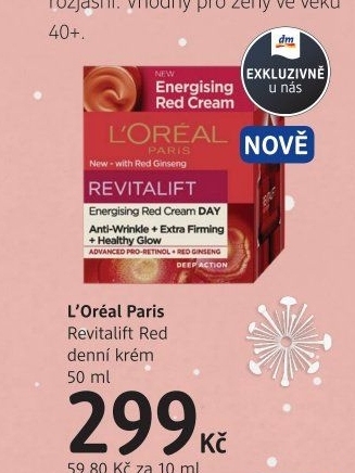 Krém pleťový Revitalift Red L'
