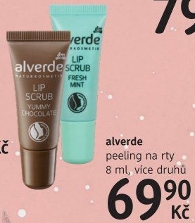 Peeling na rty Alverde