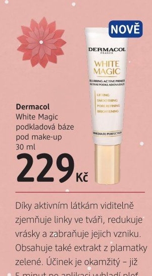 Podkladová báze pod make up White Magic Dermacol