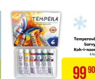 Temperové barvy KOH-I-NOOR