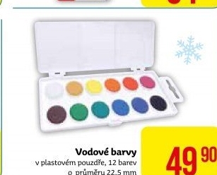 Vodové barvy