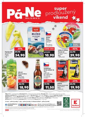 akční leták Kaufland 4.12.2019-10.12.2019