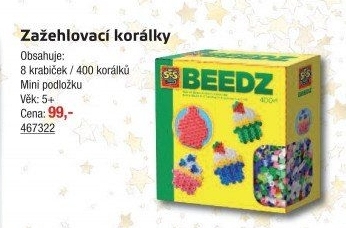 Dětská zažehlovací sada korálků SES Creative