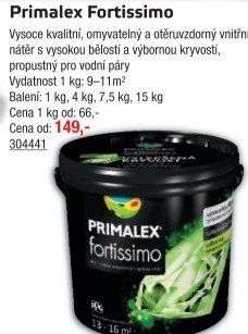 Interiérová barva Fortissimo Primalex
