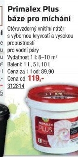 Interiérová barva Primalex Plus