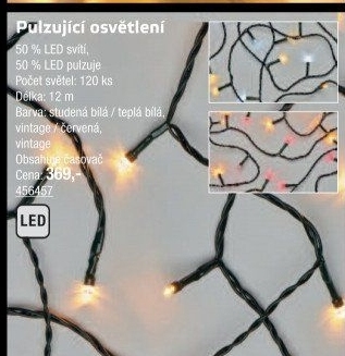 LED světelný řetěz Emos