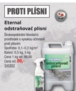 Odstraňovač plísní Eternal
