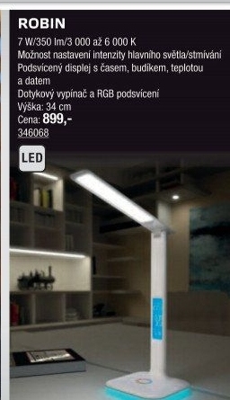 Stolní lampa Robin Panlux