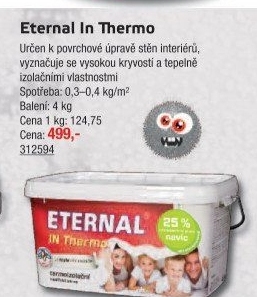 Termoizolační malířská barva IN Thermo Eternal