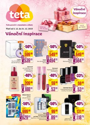 akční leták Teta drogerie 5.12.2019-24.12.2019