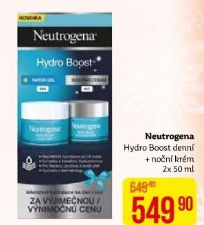 Balení krém denní a noční maska Hydro Boost Neutrogena