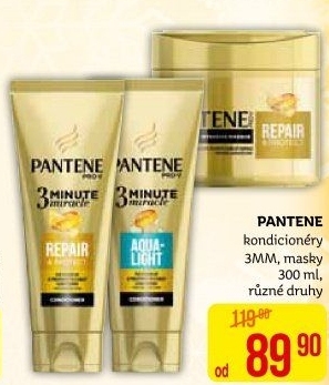Balzám na vlasy 3 Minute Miracle Pantene