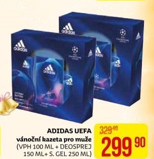 Dárková kazeta pánská UEFA Adidas