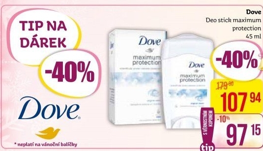 Deodorant stick Maximum Protection Dove