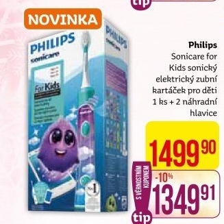 Dětský elektrický zubní kartáček Philips Sonicare