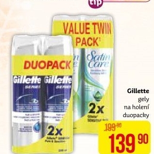Gel na holení Gillette
