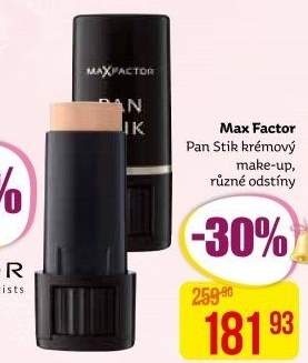 Make up v tyčince Pan Stik Max Factor