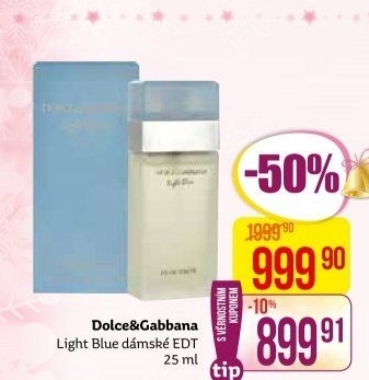 Toaletní voda dámská Light Blue Dolce&amp