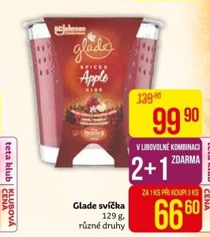 Vonná svíčka Glade by Brise