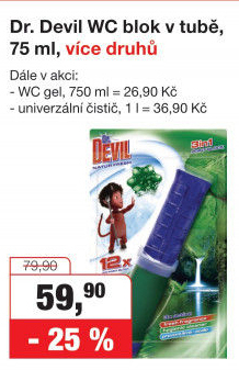 Čistič univerzální Dr. Devil