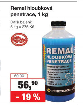 Hloubková penetrace Remal
