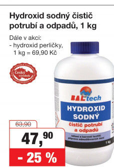 Hydroxid sodný Baltech