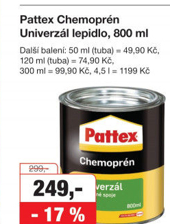 Lepidlo Chemoprén Pattex