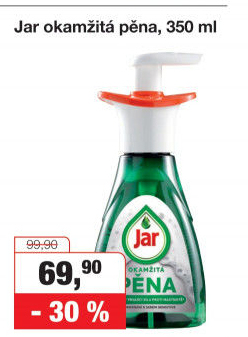Pěna na nádobí Jar