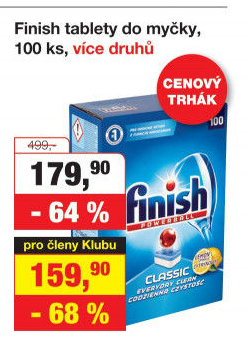 Tablety do myčky Classic Finish