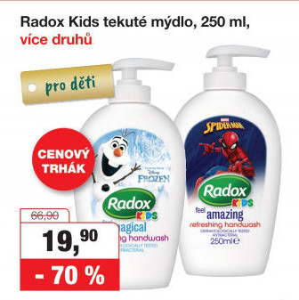 Tekuté mýdlo dětské Radox