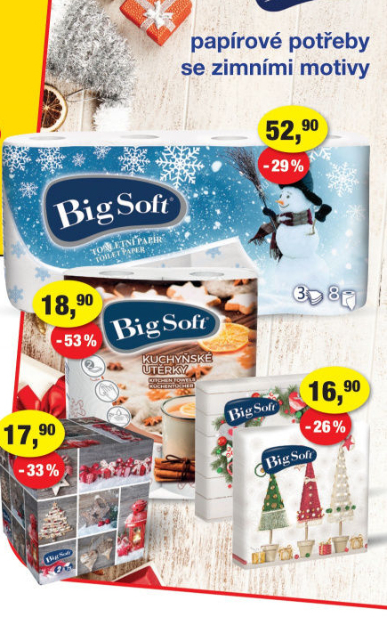 Utěrky kuchyňské Big Soft
