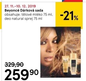Dárková kazeta Beyoncé