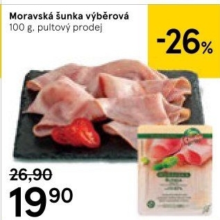 Šunka moravská výběrová Beskydské uzeniny Chodura