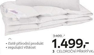 CELOROČNÍ PŘIKRÝVKA